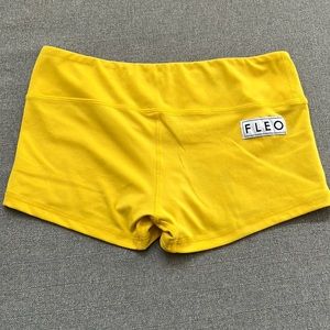 Fleo yellow shorts
